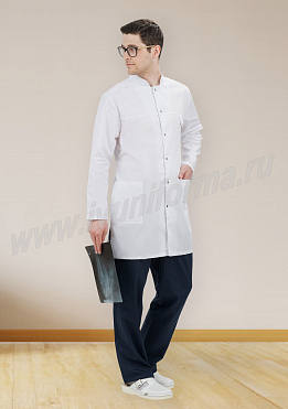 Халат медицинский мужской арт. М-20-69-ТС