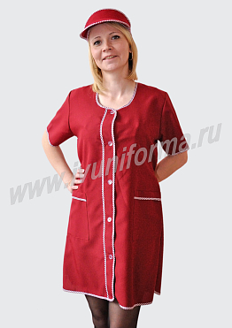 Халат женский арт. УН-20-21-ГАБ