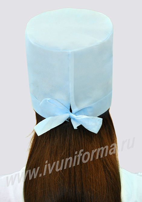 Шапочка одноразовая на завязках арт. ГУ-12-215-СПД